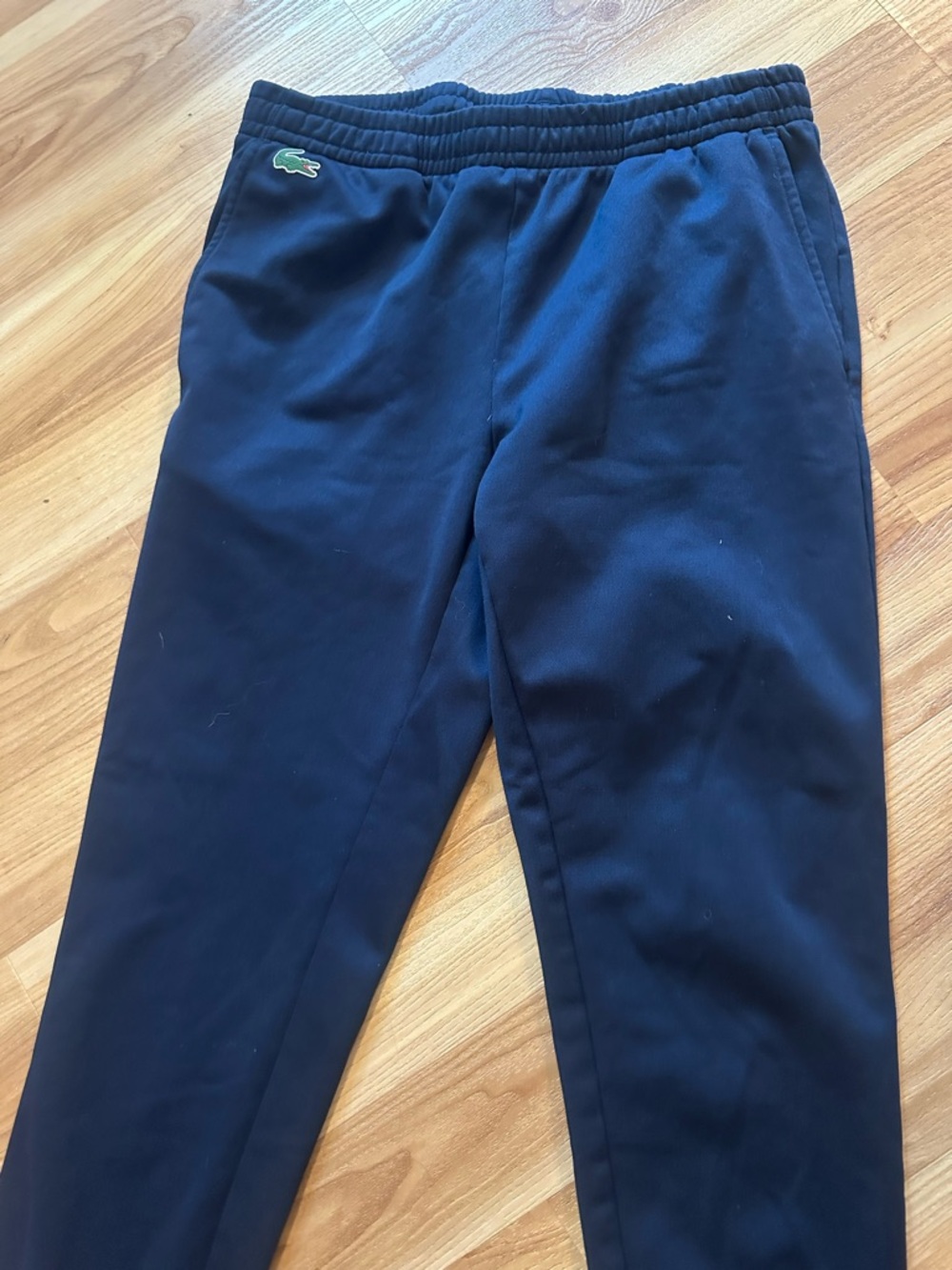 Lacoste Men’s Dark Blue Jogger Sweatpants with Elastic Waistband